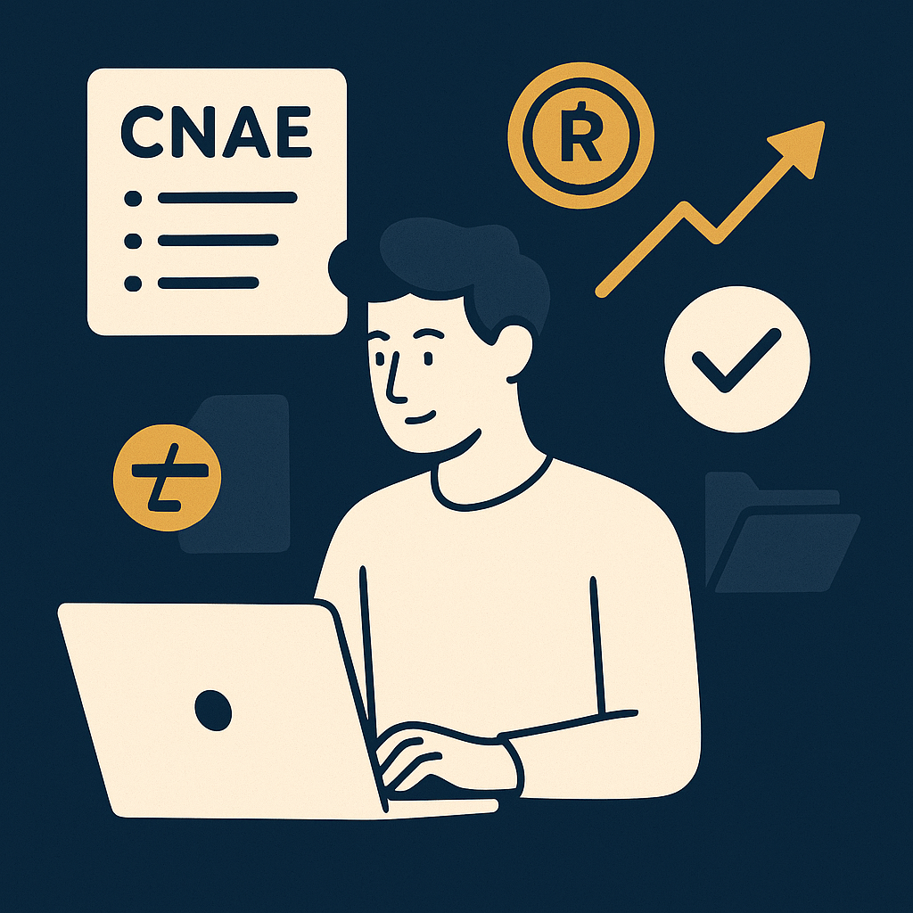 CNAE para Desenvolvedor PJ em 2026: Como Escolher a Atividade Certa e Evitar Problemas no Simples Nacional